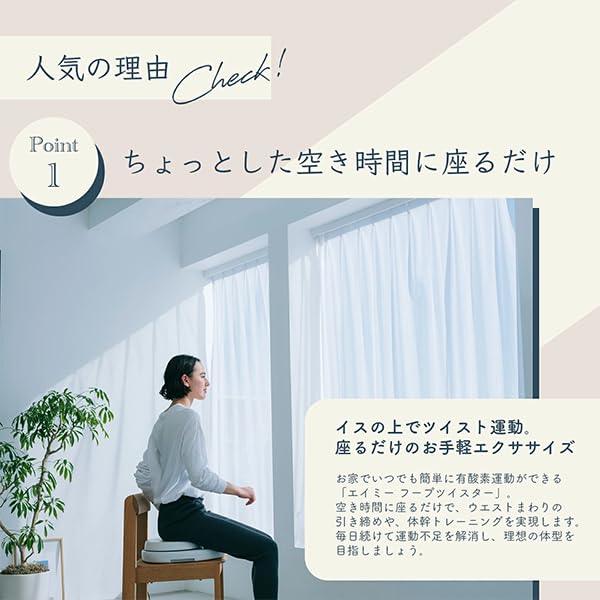 Amazon | AiMY HOOP TWISTER エイミー フープツイスター ツイスト運動